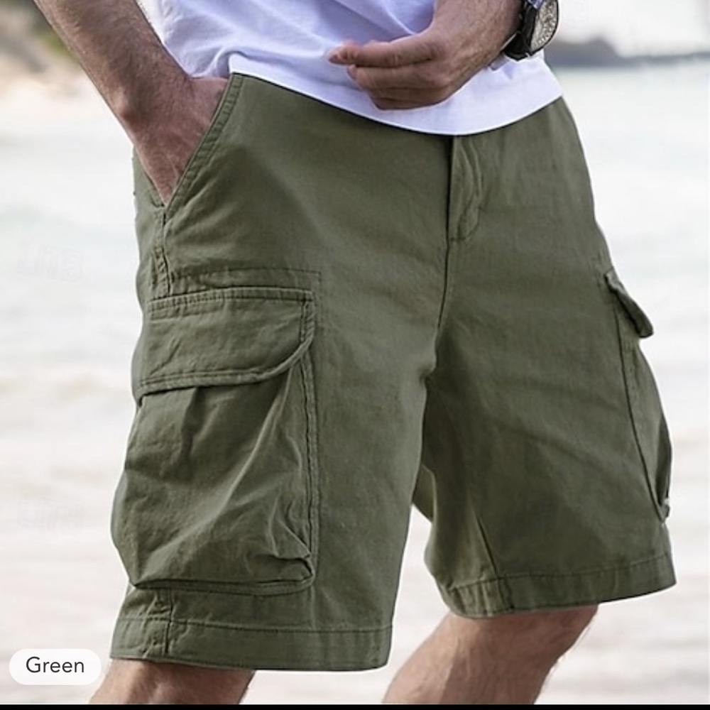 Canyon River Blues Olive Cargo Shorts